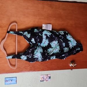 Hanna Nikole-size 18, one piece bathing suit, rouched waist, adjustable straps